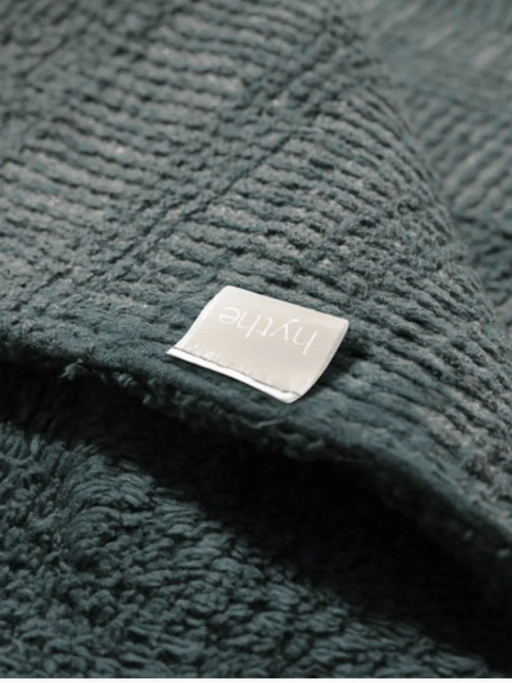 Hythe Bathroom Bath Rug deep FABFITFUN emerald earthy green Plush Accent mat NWT